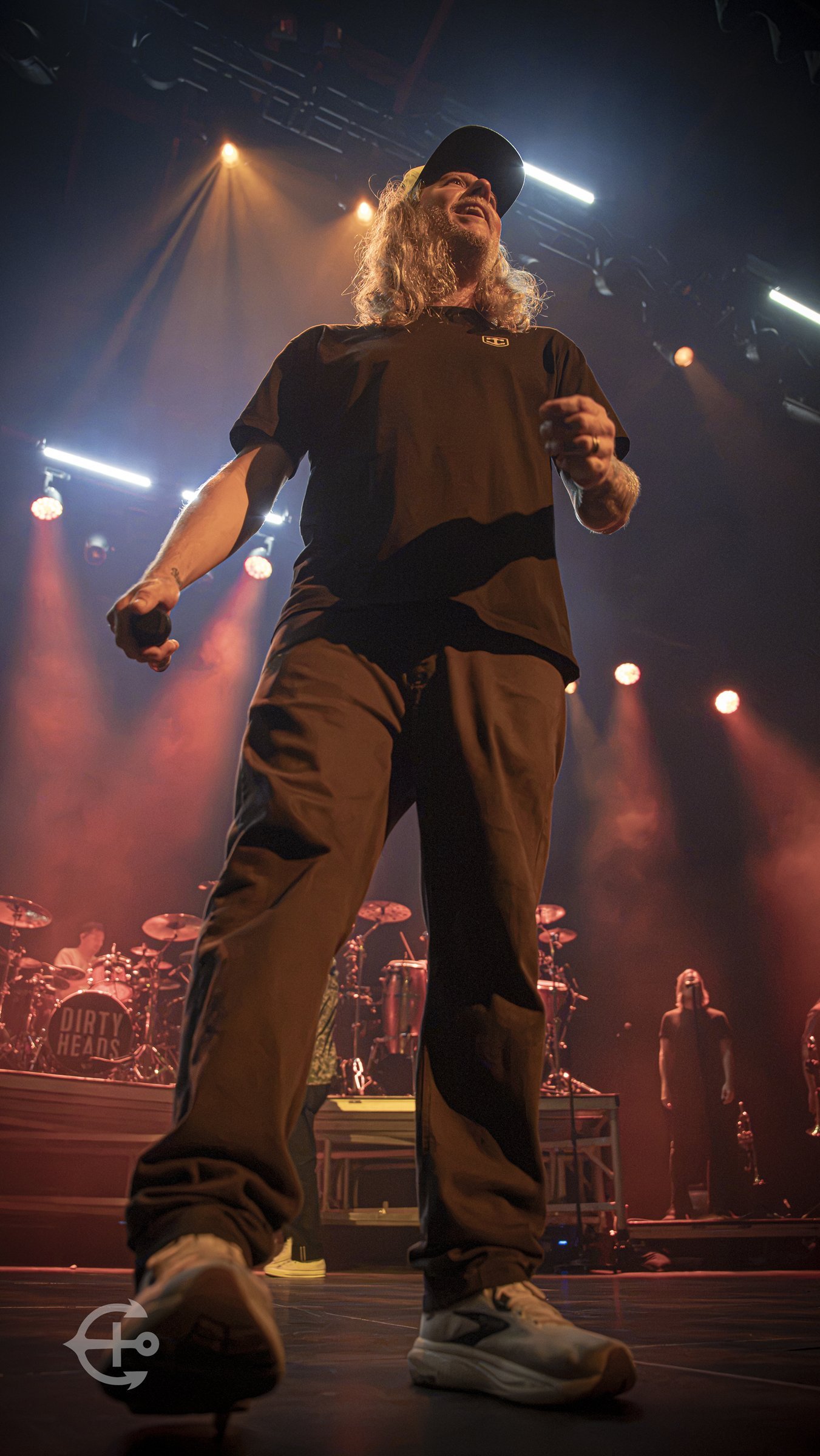 Duddy B. of Dirty Heads performing on the So Glad You Made It Tour at The Pinnacle in Nashville