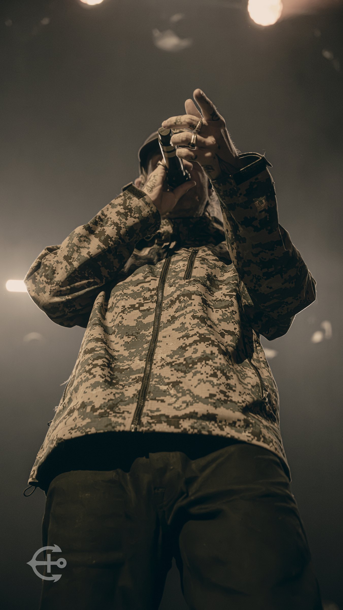 Jared "Dirty J" of Dirty Heads performing on the So Glad You Made It Tour at The Pinnacle in Nashville